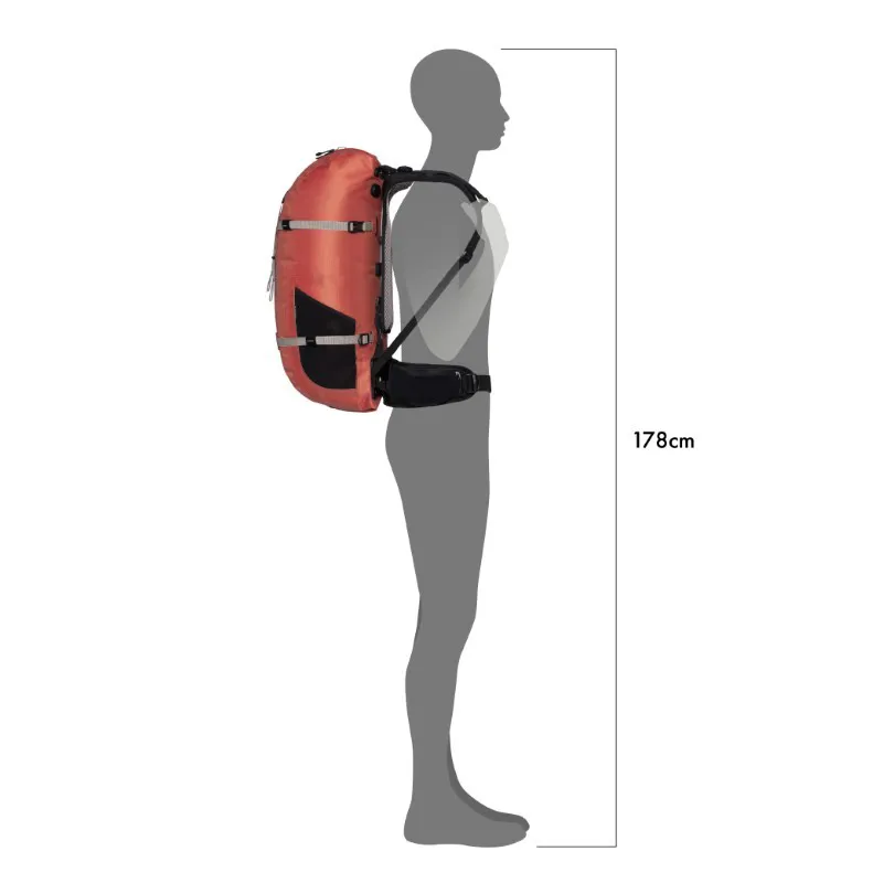 Ortlieb Atrack 35L Backpack - Red-1